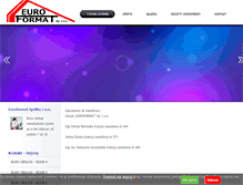 Tablet Screenshot of euroformat.pl